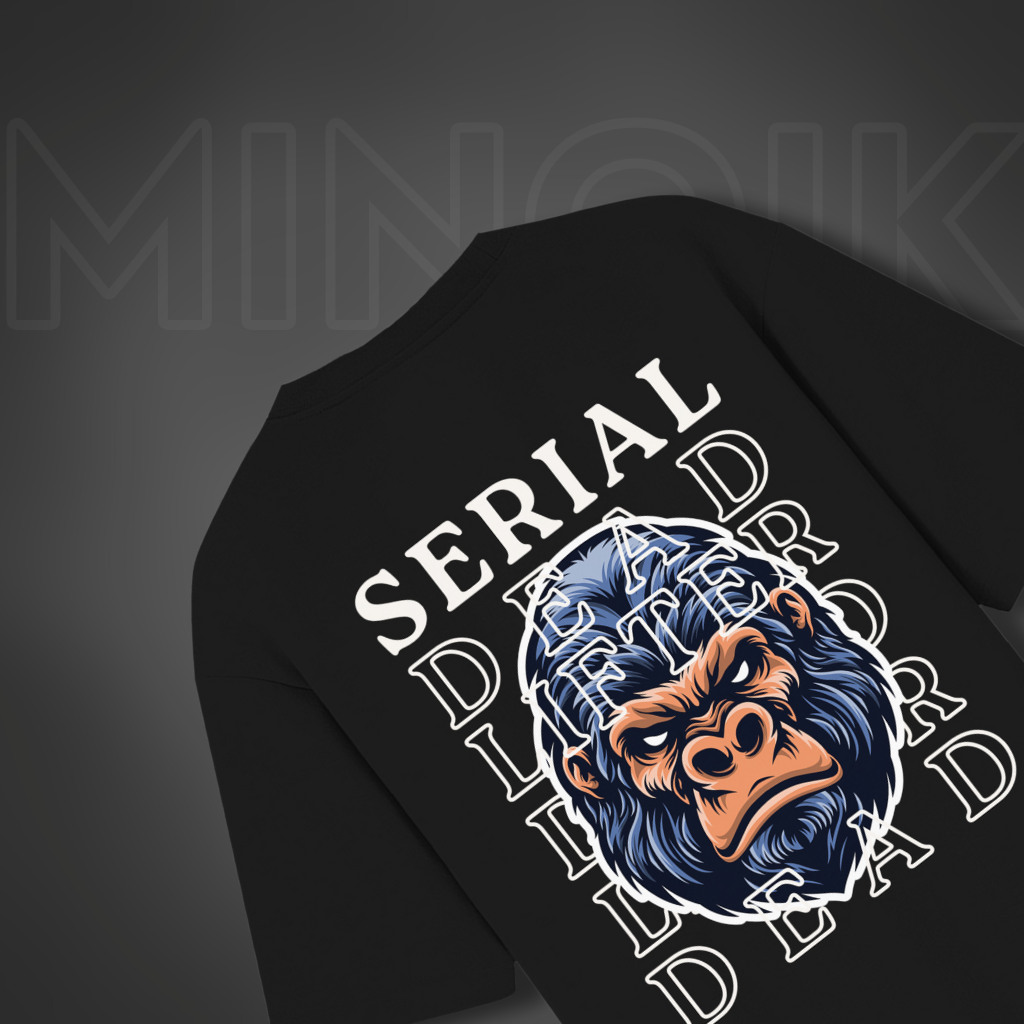 Serial Deadlifter - Oversized Premium T-shirt