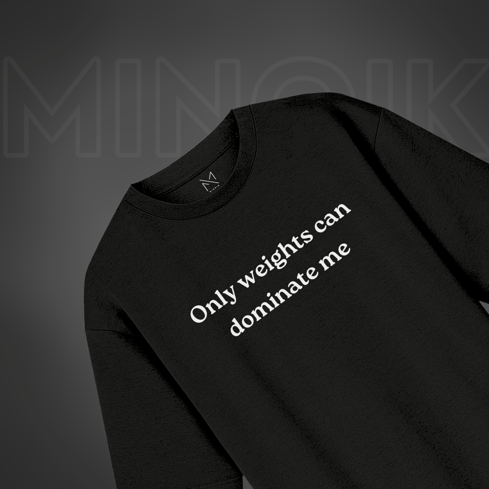 Weights Can Dominate Me - Oversized Premium T-shirt