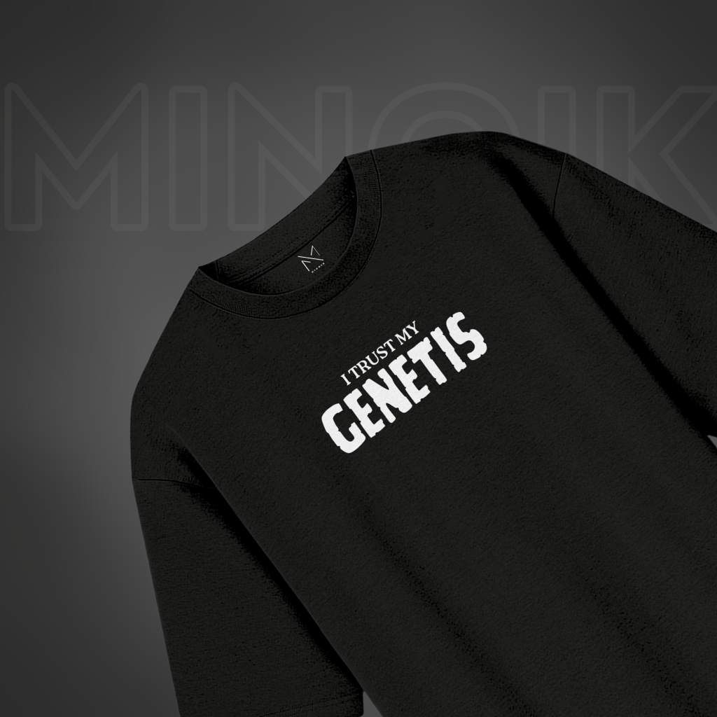 I Trust My Genetis - Oversized Premium T-shirt