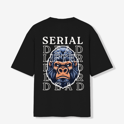 Serial Deadlifter - Oversized Premium T-shirt