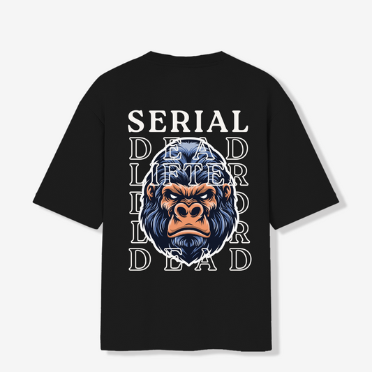 Serial Deadlifter - Oversized Premium T-shirt