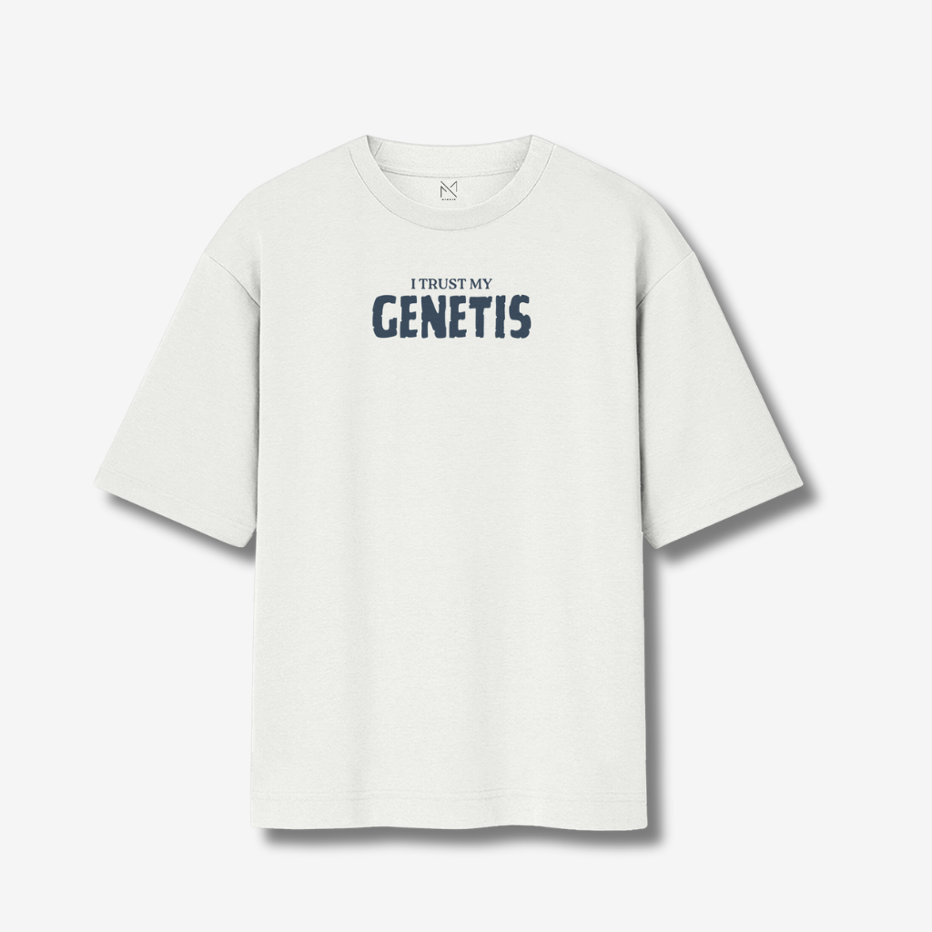 I Trust My Genetis - Oversized Premium T-shirt