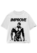 The Improve Tee - 240 GSM Oversized Gym Tee