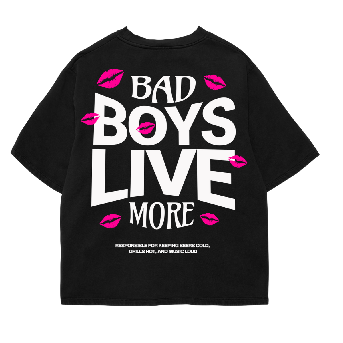 Live More — Bad Boys Edition Oversized Tee