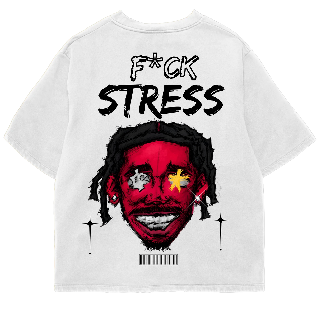 fUCK Stress - Premium Oversized Tee
