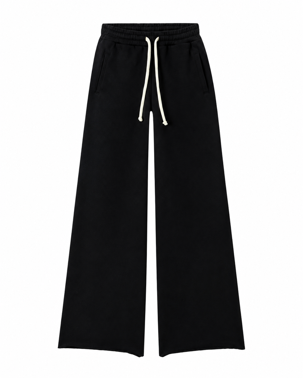 NOT YOUR BASIC GYM SWEATPANTS (BLACK)