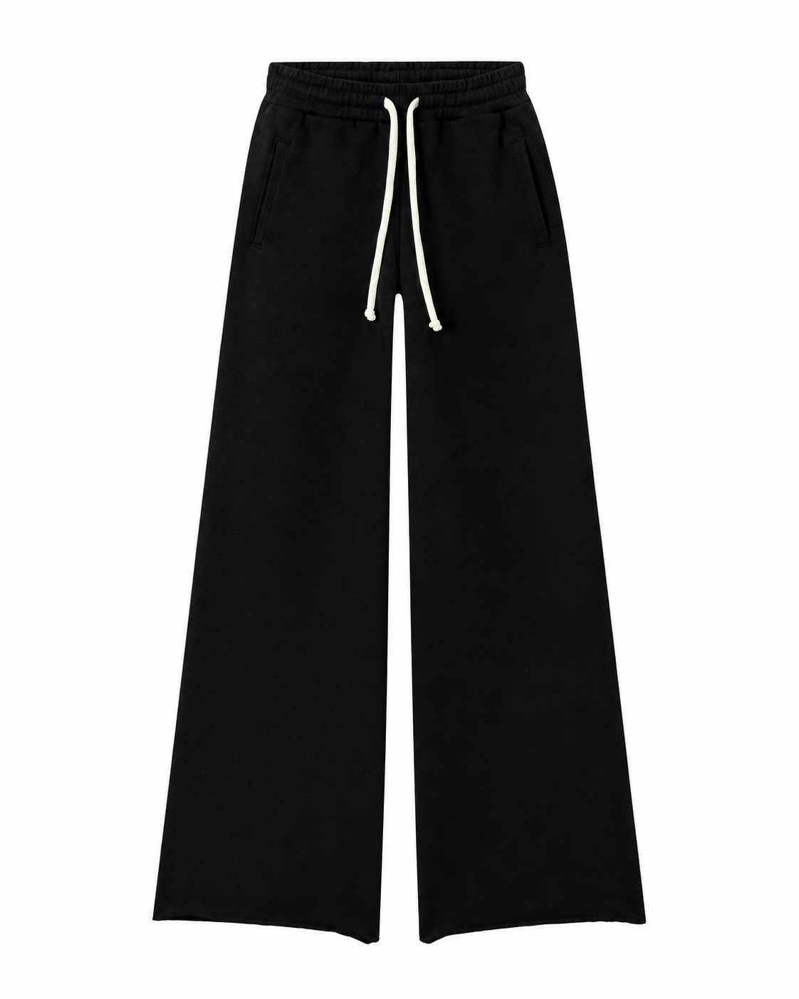 NOT YOUR BASIC GYM SWEATPANTS (BLACK)