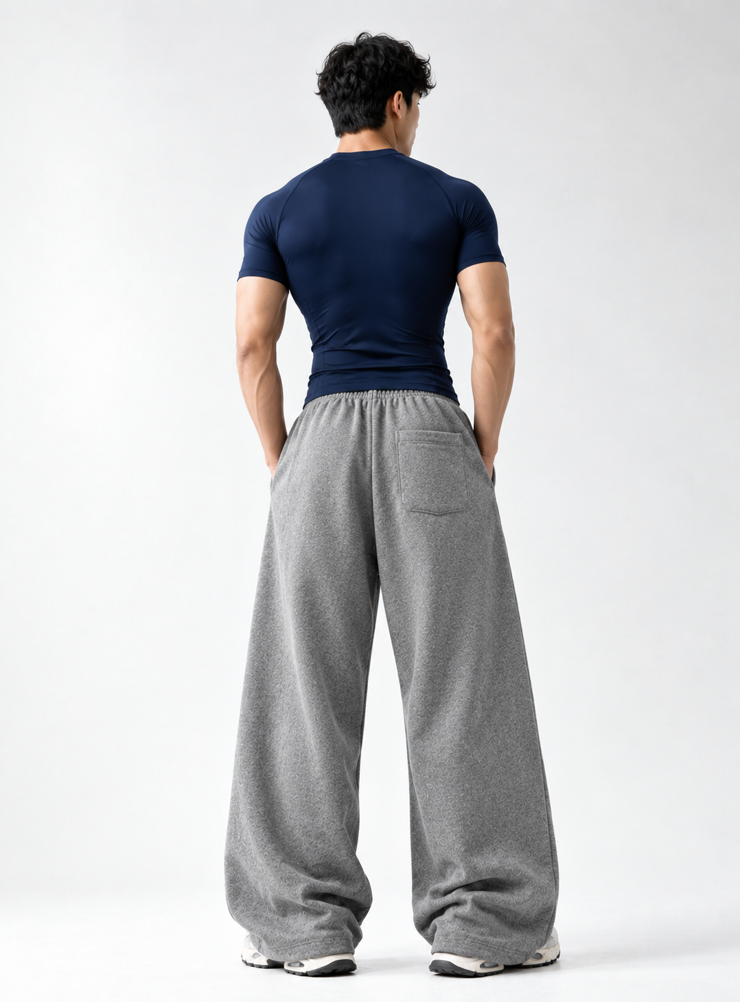 NOT YOUR BASIC GYM SWEATPANTS ( GREY )