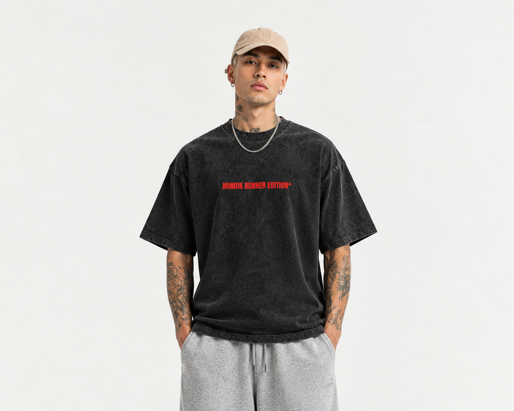 OFFICIAL RUN CLUB TSHIRT - 240 GSM OVERSIZED FIT