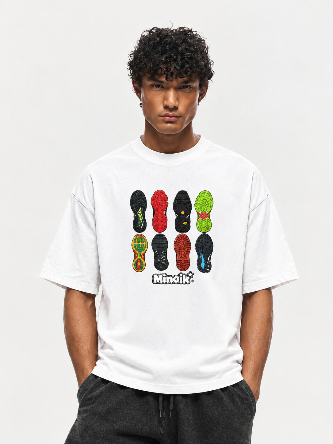 THE SOLE TEE - 240 GSM OVERSIZED TEE