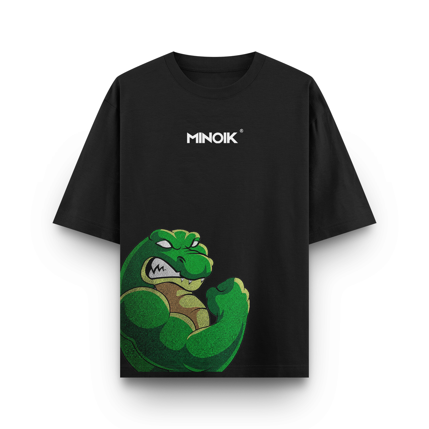 The Croc Tee - 240 GSM Oversized Tee