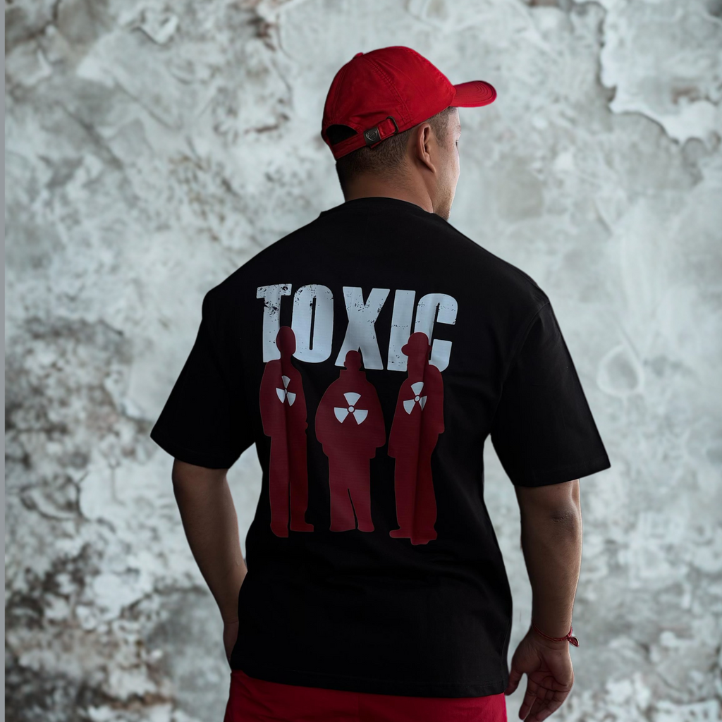 Toxic Crew - Premium 240 GSM Oversized T-shirt