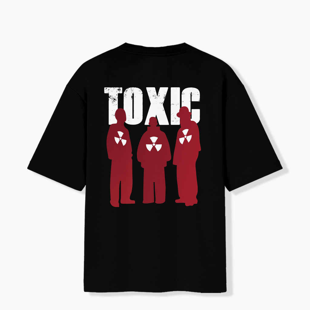 Toxic Crew - Premium 240 GSM Oversized T-shirt