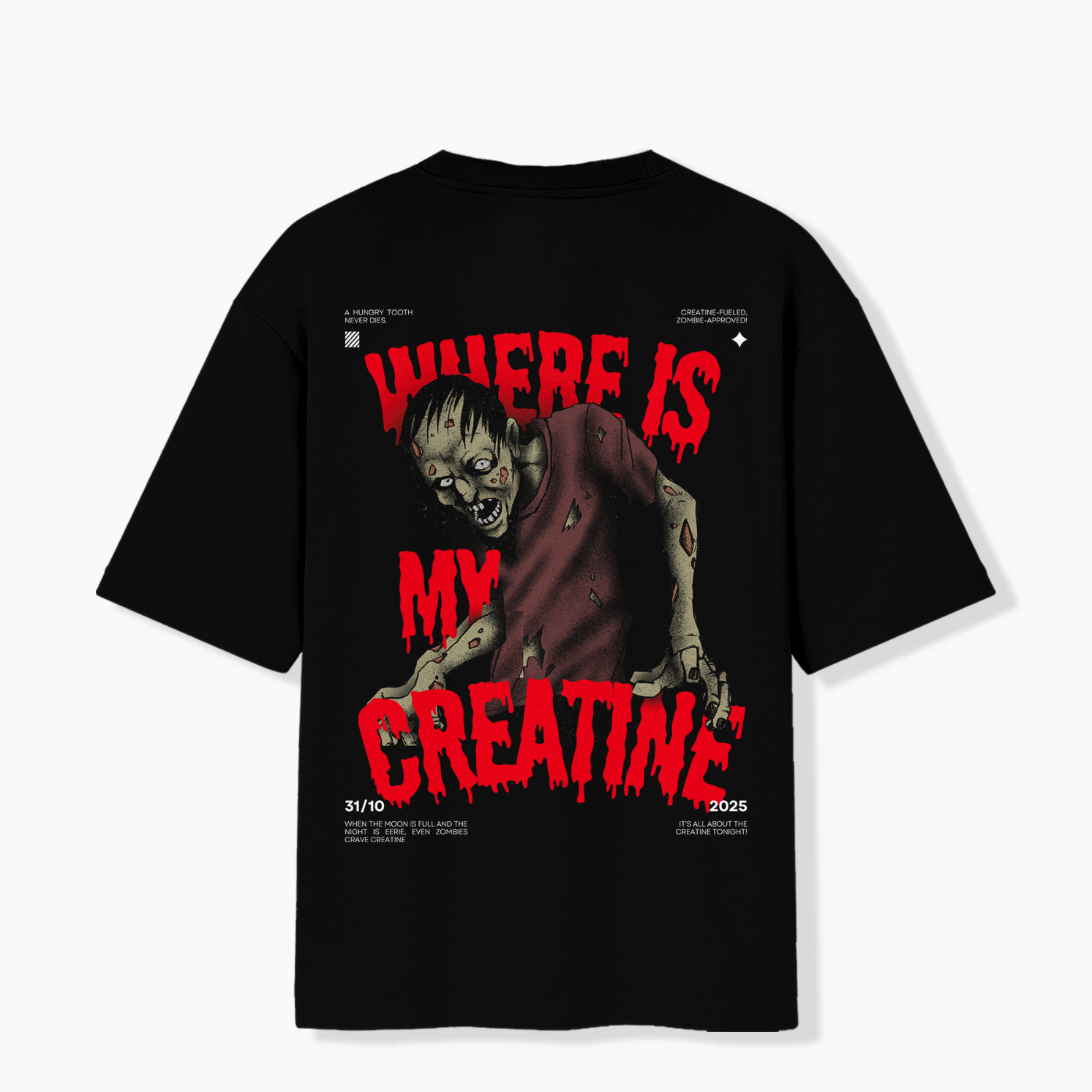Where is my creatine? - Premium 240 GSM Oversized T-shirt