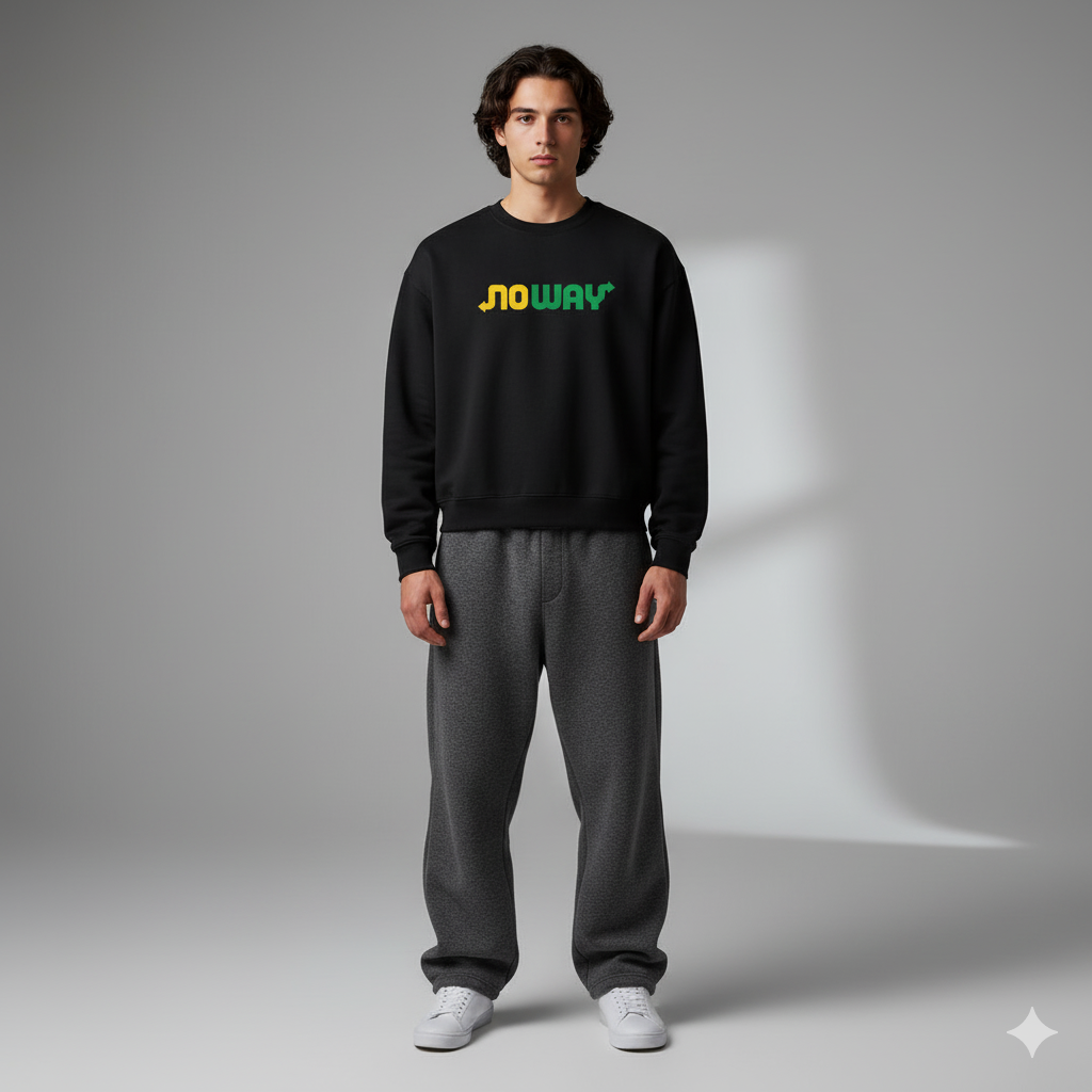 No Way - Boxy Fit Sweatshirt