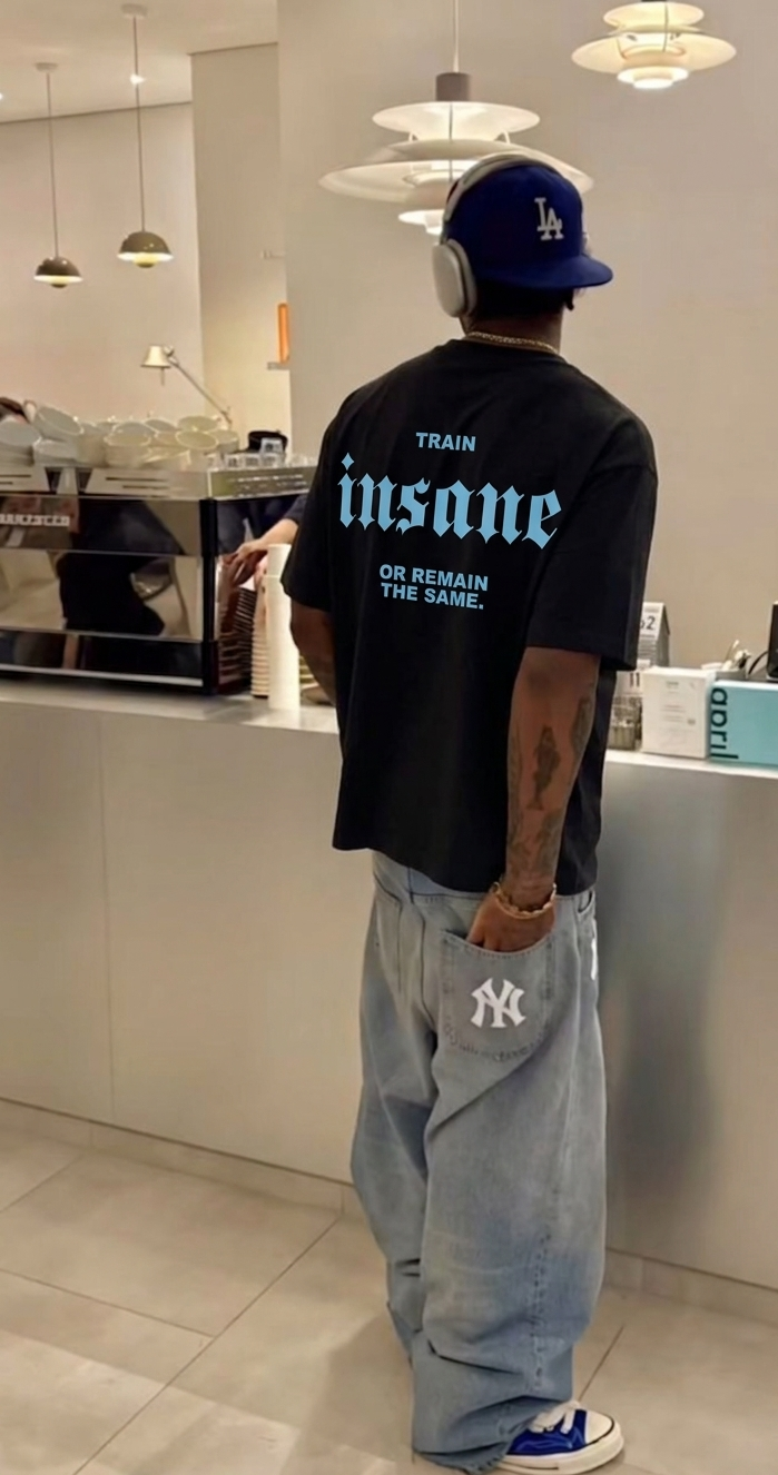 Insane Tee - 240 GSM Oversized Tee