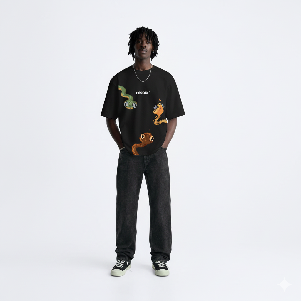 The Hiss Tee - 240 GSM Oversized Tee