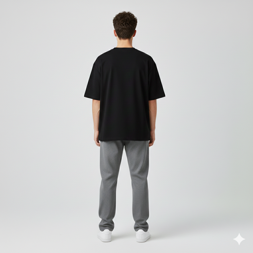 Anit Influencer Tee - 240 GSM Oversized Tee