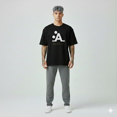 Dirty Mind Check - 240 GSM Oversized Tee