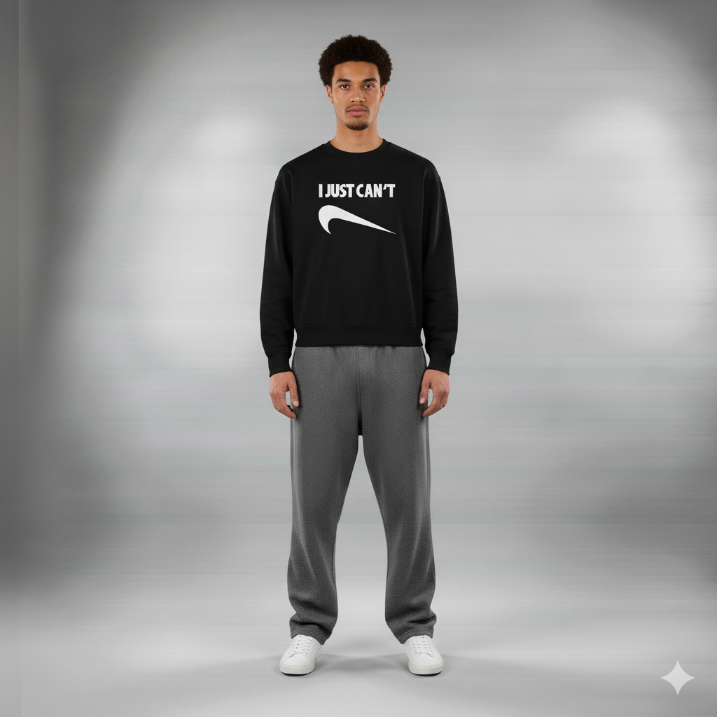 I Just Can't - Boxy Fit Sweatshirt