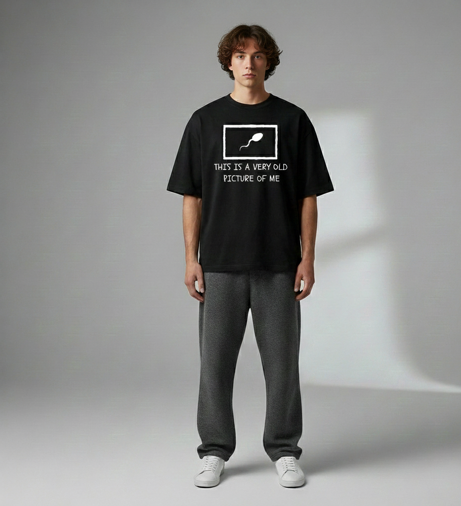 Throwback Tee - 240 GM Oversized Tee