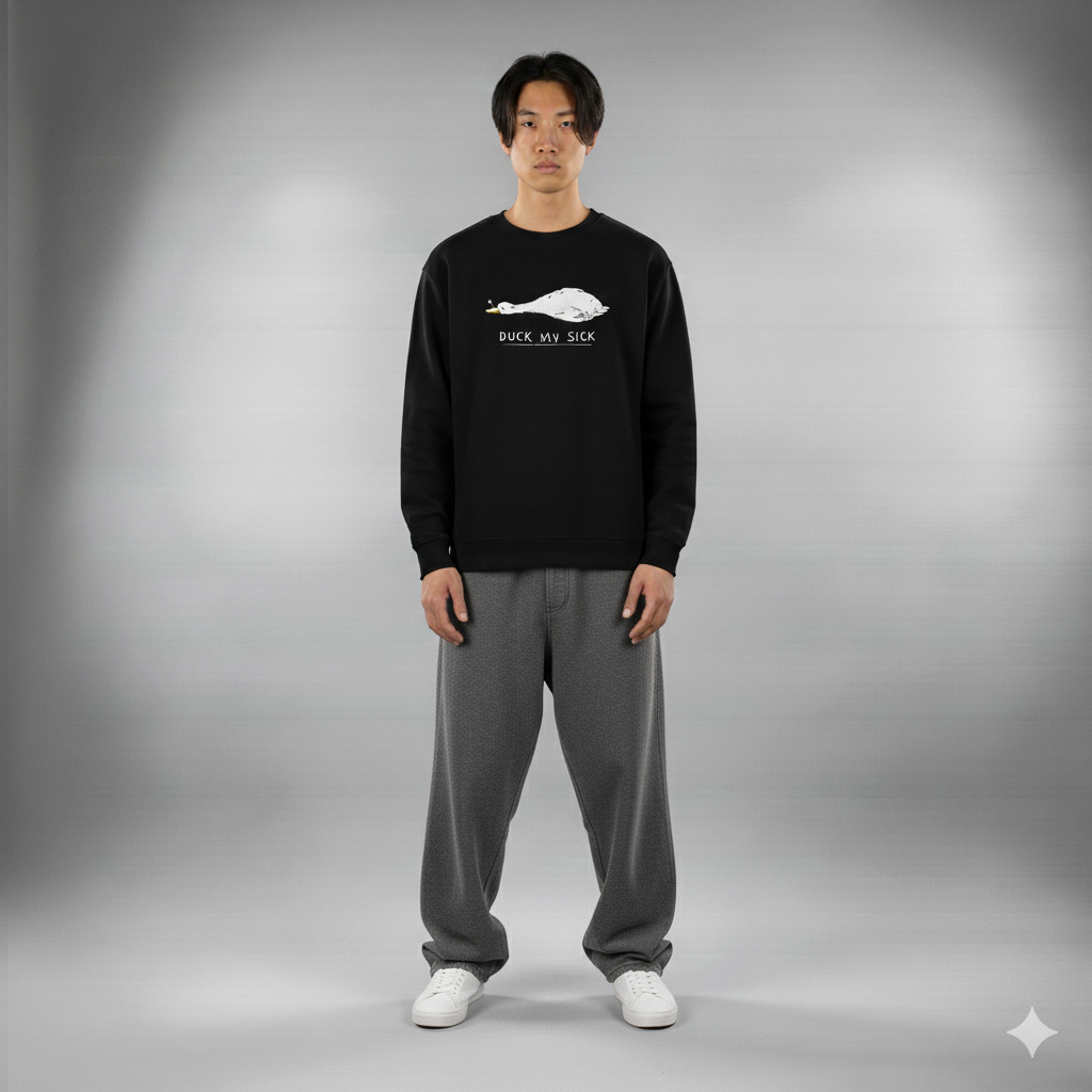 Duck My SIck - Boxy Fit Sweatshirt