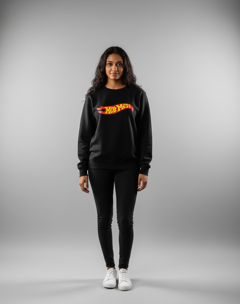 Hot Mess Oversized Unisex Sweatshirt