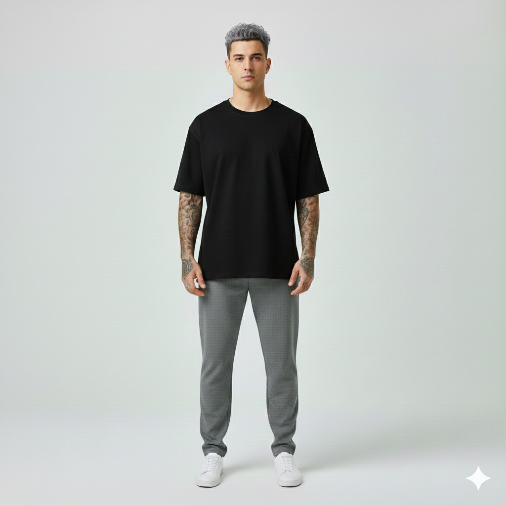 BAd Intentions - 240 GSM Oversized Tee