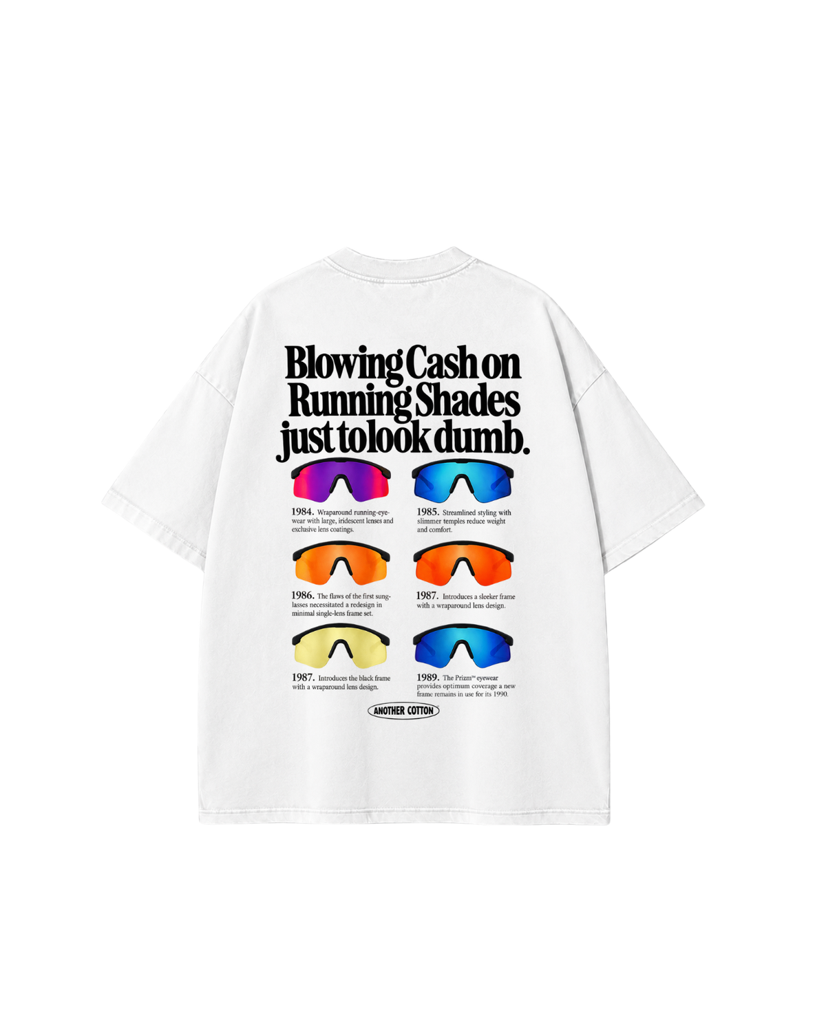 THE SHADES TSHIRT - 240 GSM OVERSIZED FIT