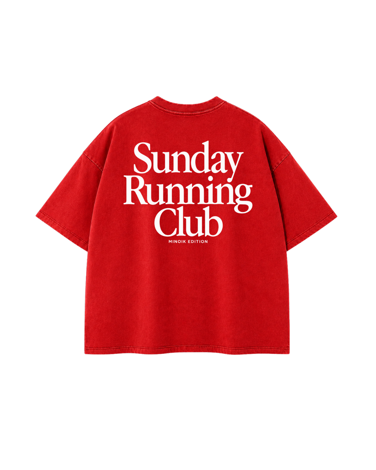 SUNDAY RUNNING CLUB TSHIRT - 240 GSM OVERIZED FIT