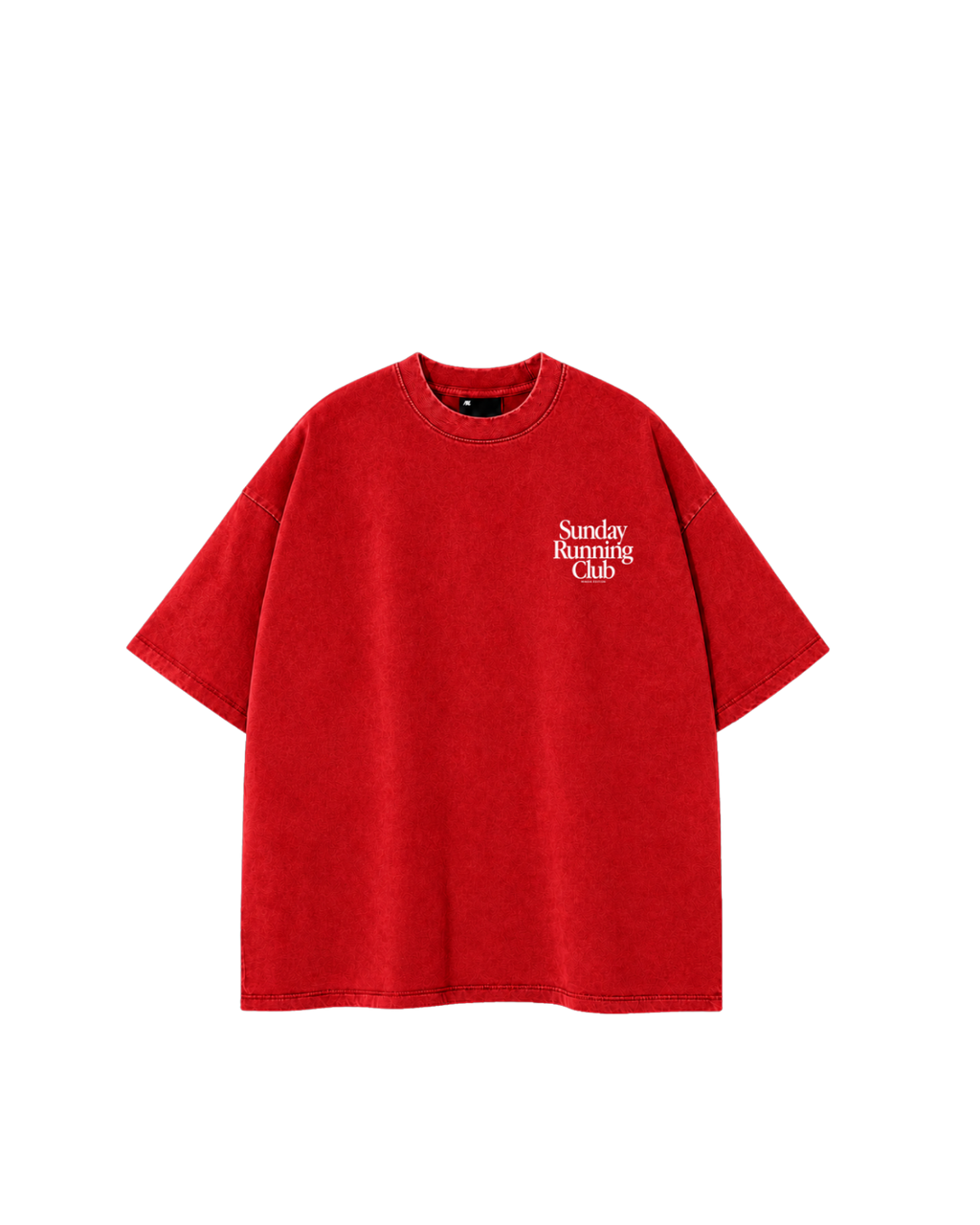 SUNDAY RUNNING CLUB TSHIRT - 240 GSM OVERIZED FIT