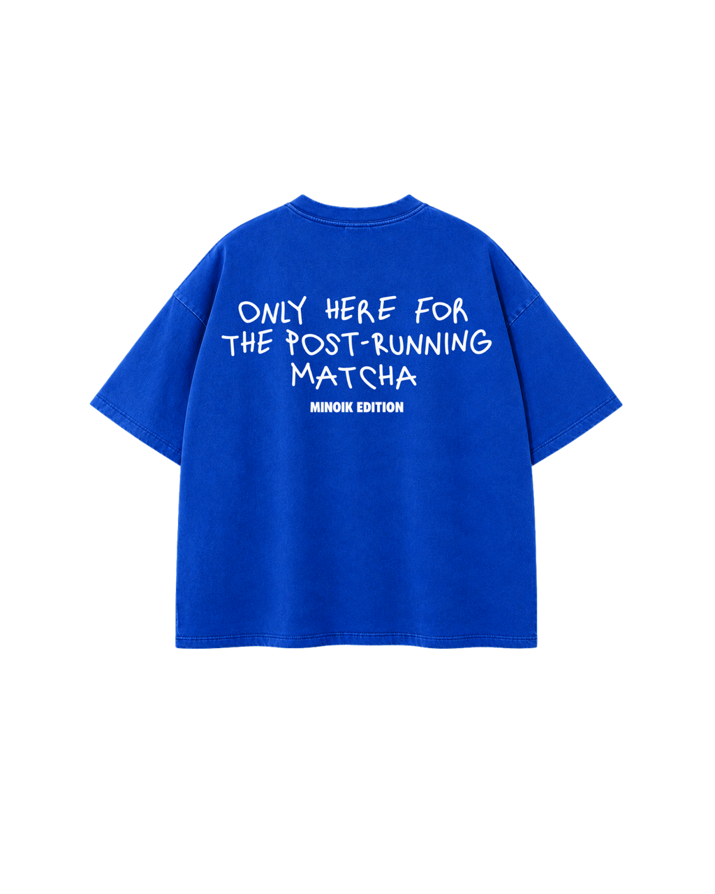 POST RUNNING TSHIRT - 240 GSM OVERSIZED FIT