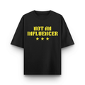 Anit Influencer Tee - 240 GSM Oversized Tee