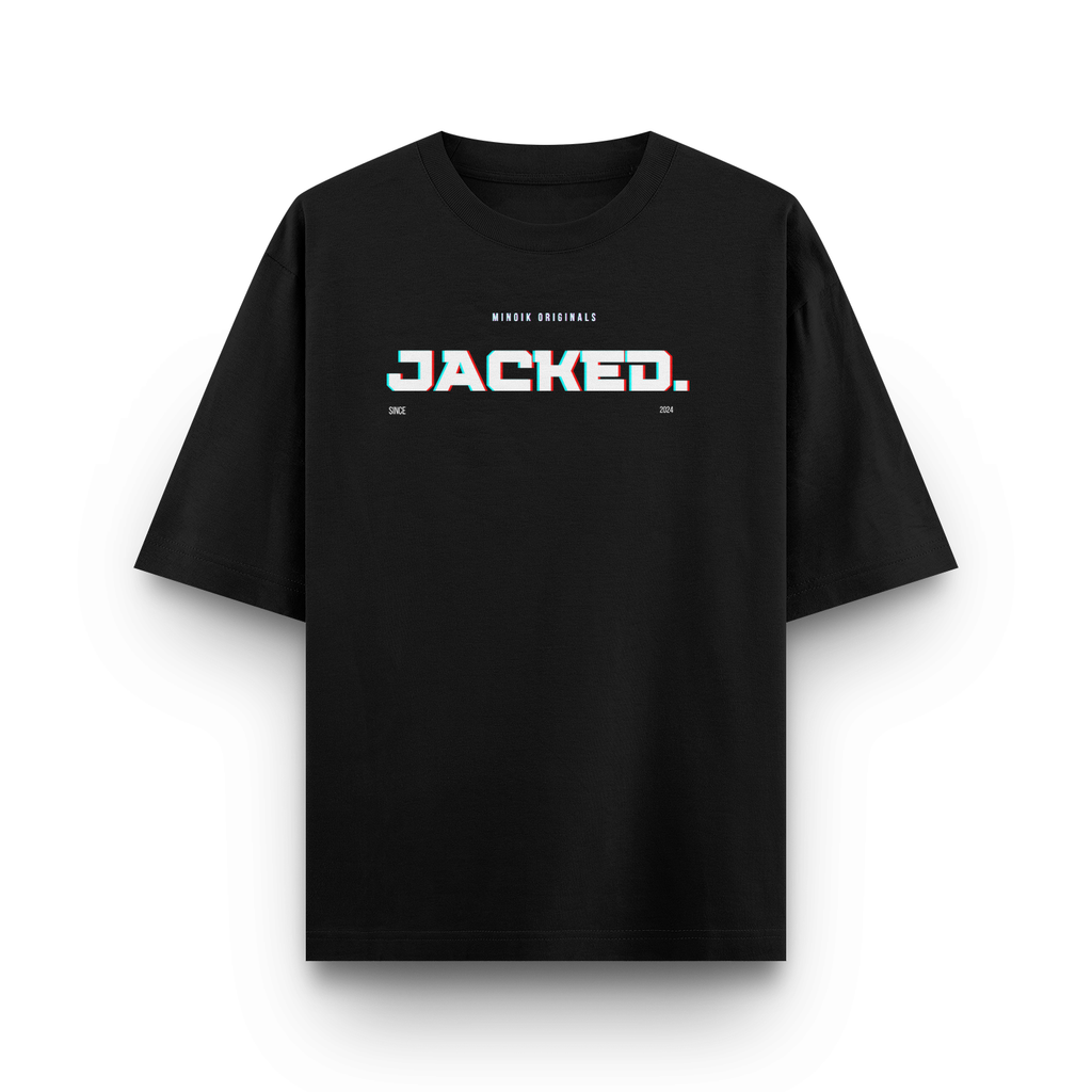 Jacked - 240 GSM Oversized Tee