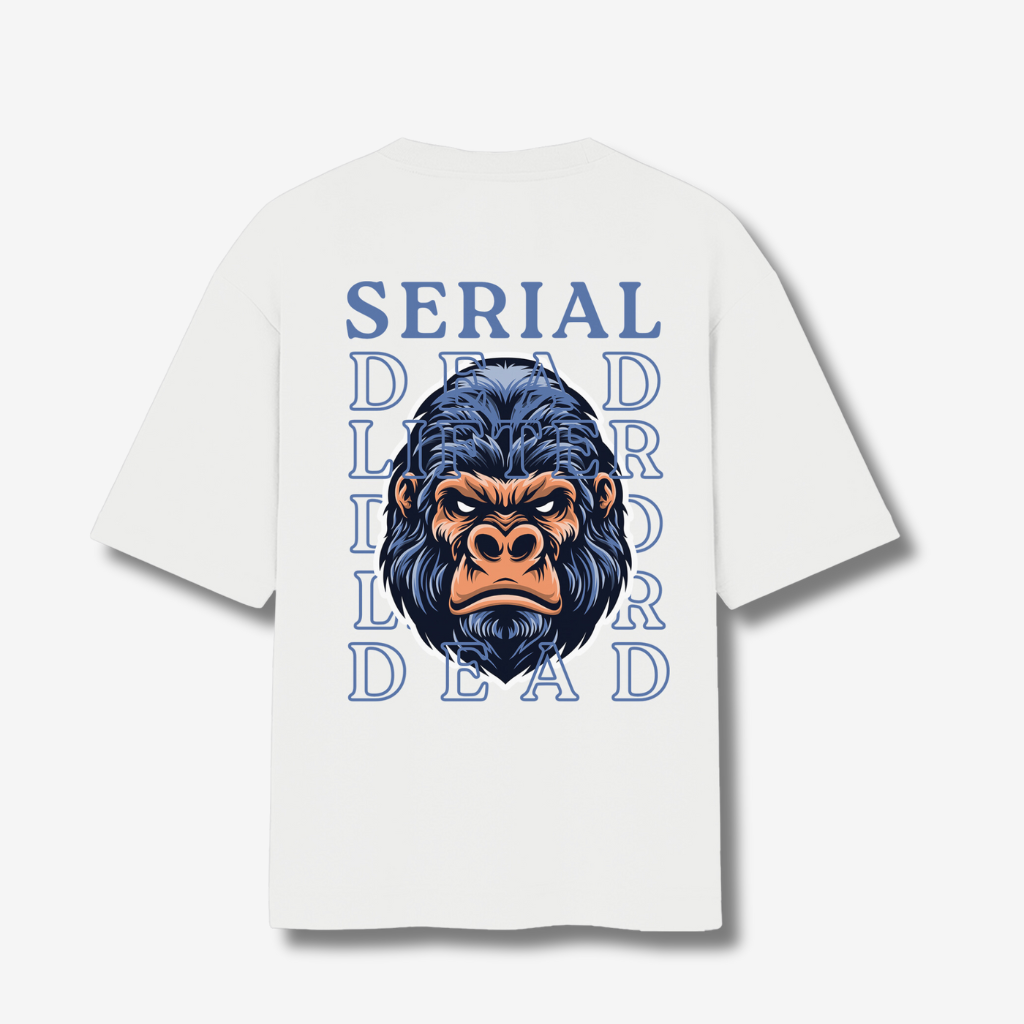 Serial Deadlifter - Oversized Premium T-shirt