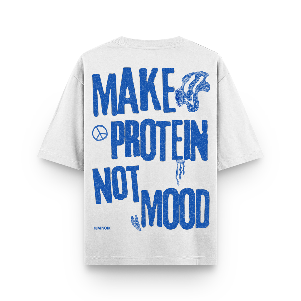 The Protein Tee - 240 GSM Oversized Tshirt