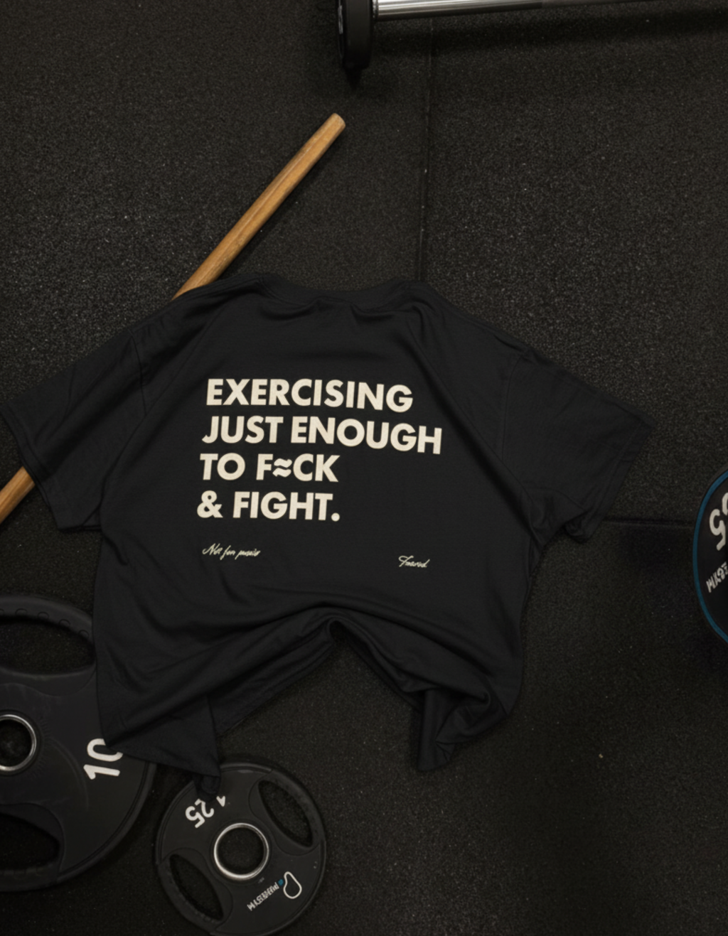 F=CK & FIGHT TEE - 240 GSM OVERSIZED TEE