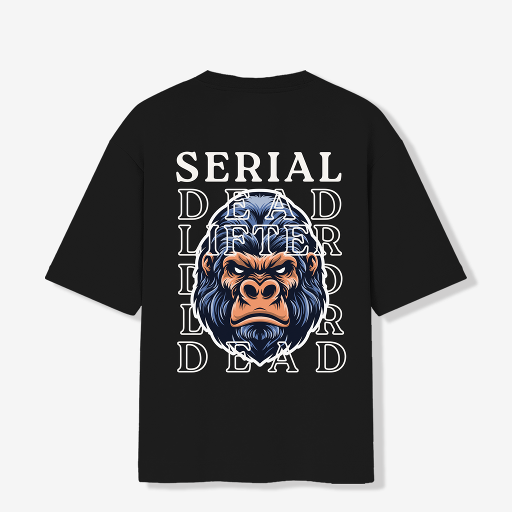 Serial Deadlifter - Oversized Premium T-shirt