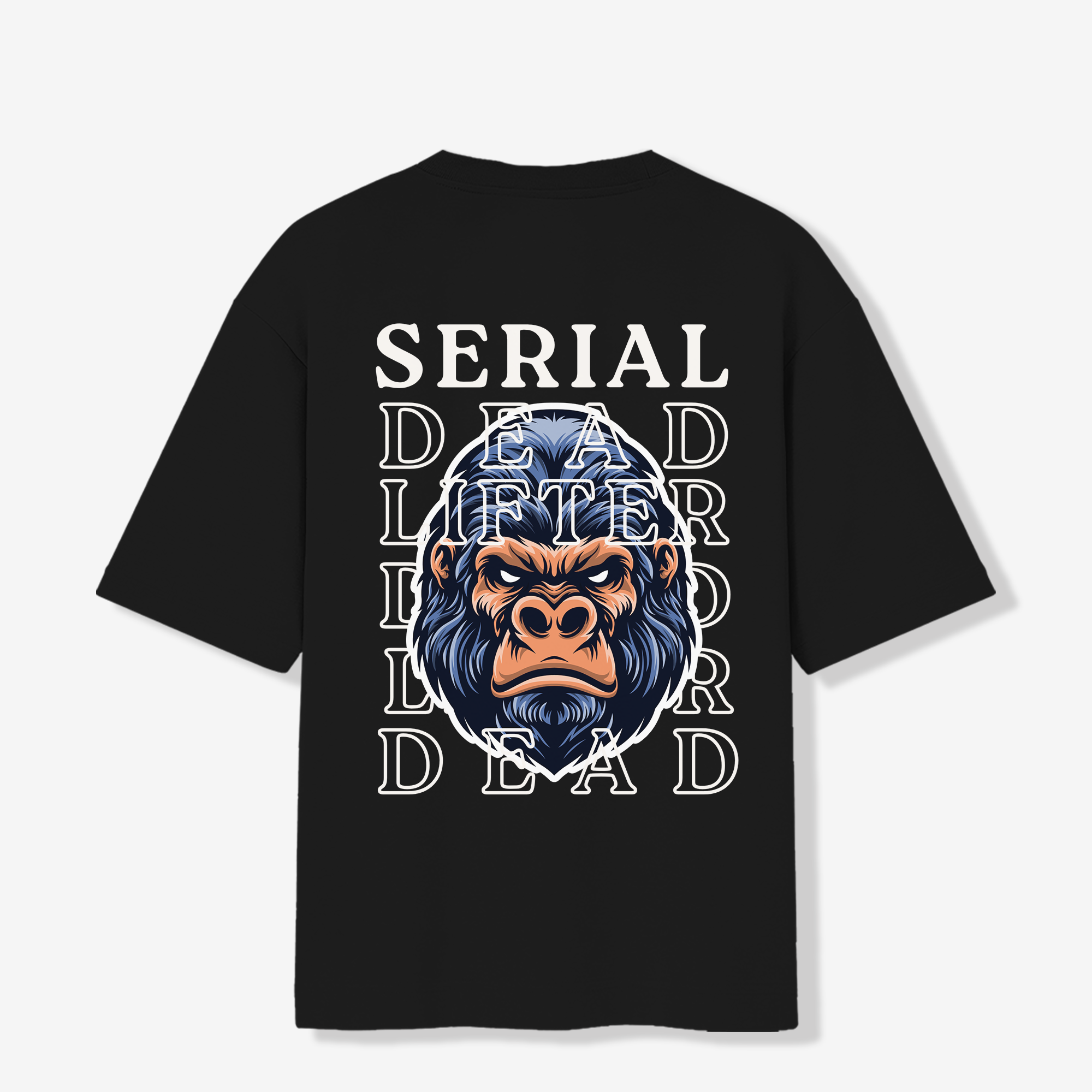 Serial Deadlifter - Oversized Premium T-shirt