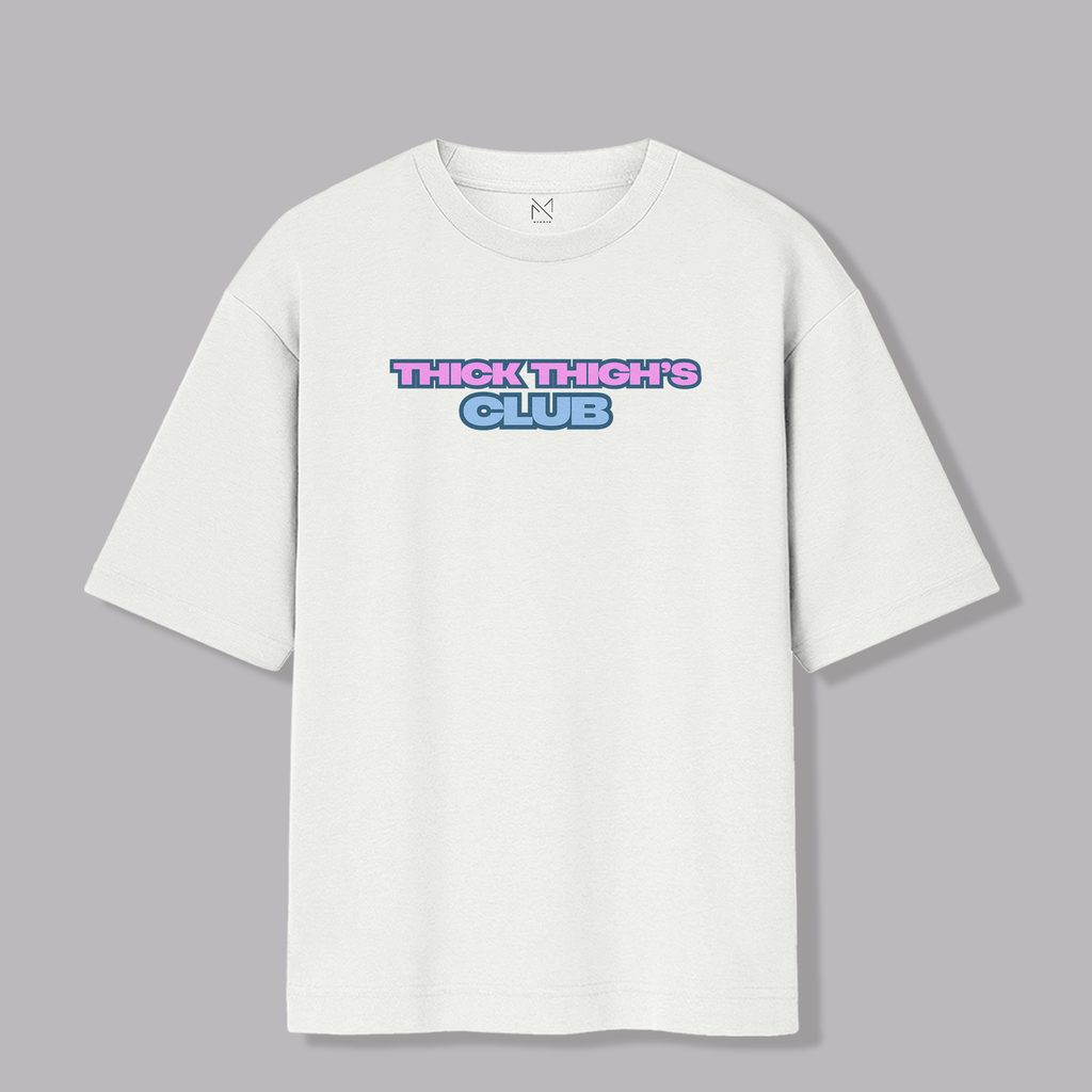 Thick Thigs Club - Oversized Premium T-shirt