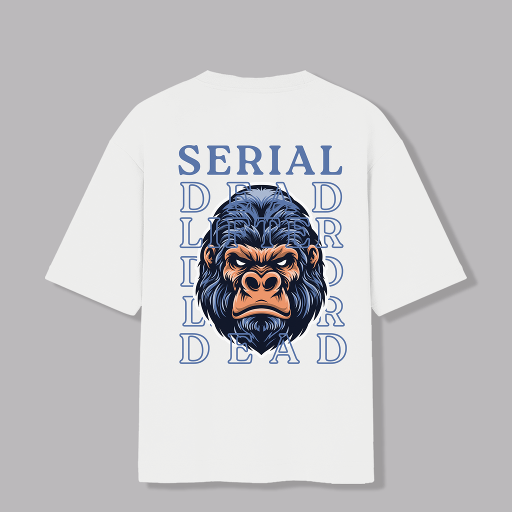 Serial Deadlifter - Oversized Premium T-shirt