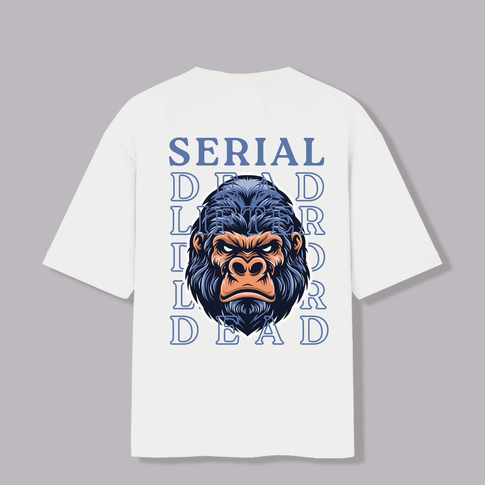Serial Deadlifter - Oversized Premium T-shirt