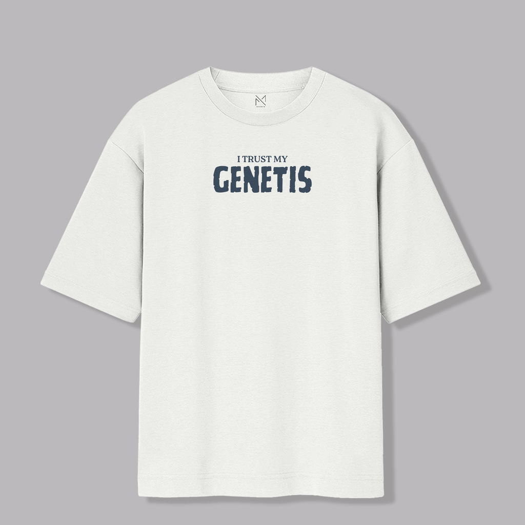 I Trust My Genetis - Oversized Premium T-shirt