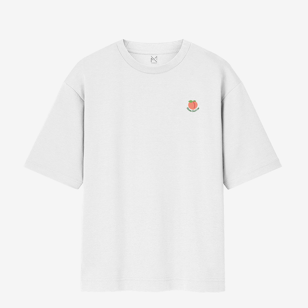 Glutes Don't Lie 240 GSM Oversize T-shirt