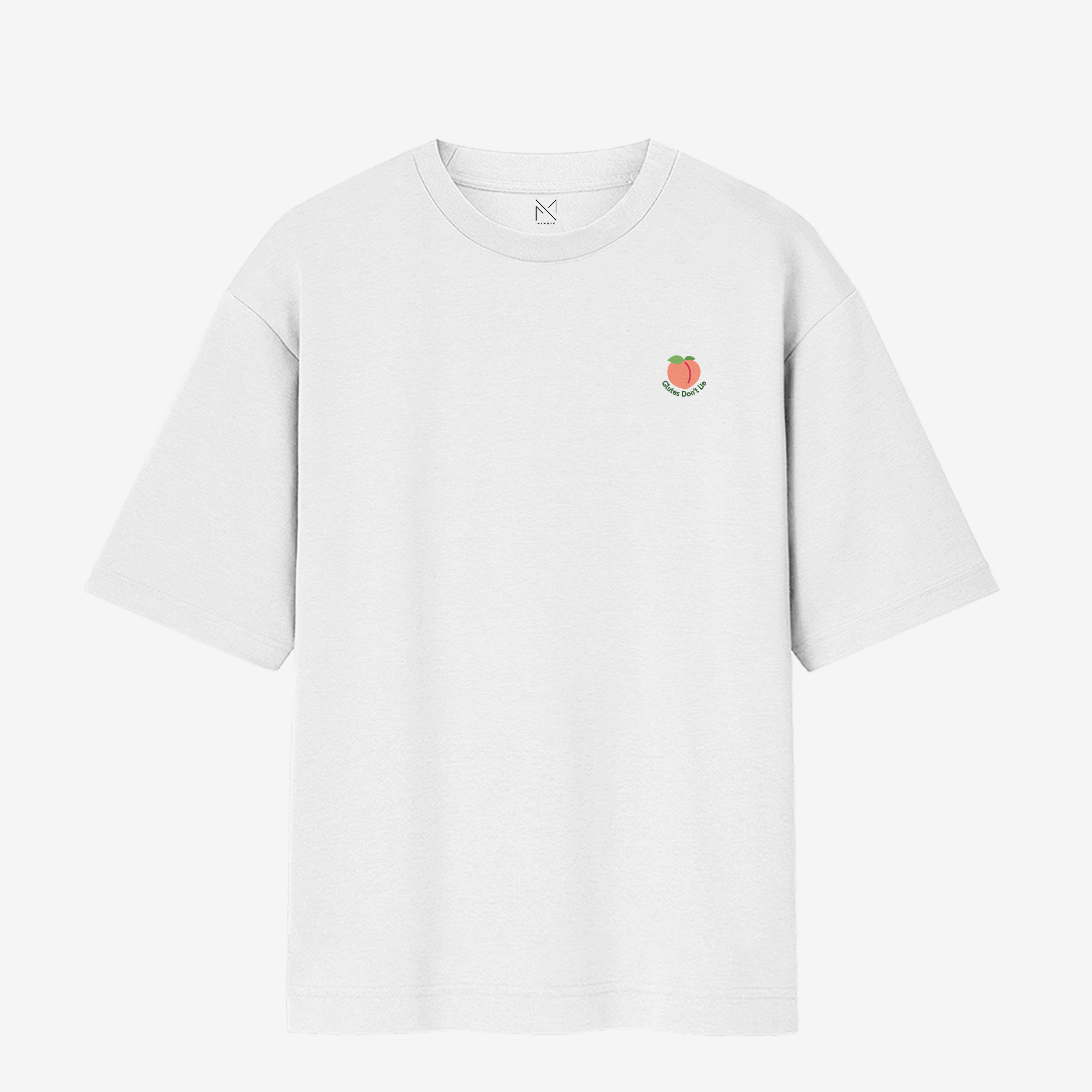 Glutes Don't Lie 240 GSM Oversize T-shirt