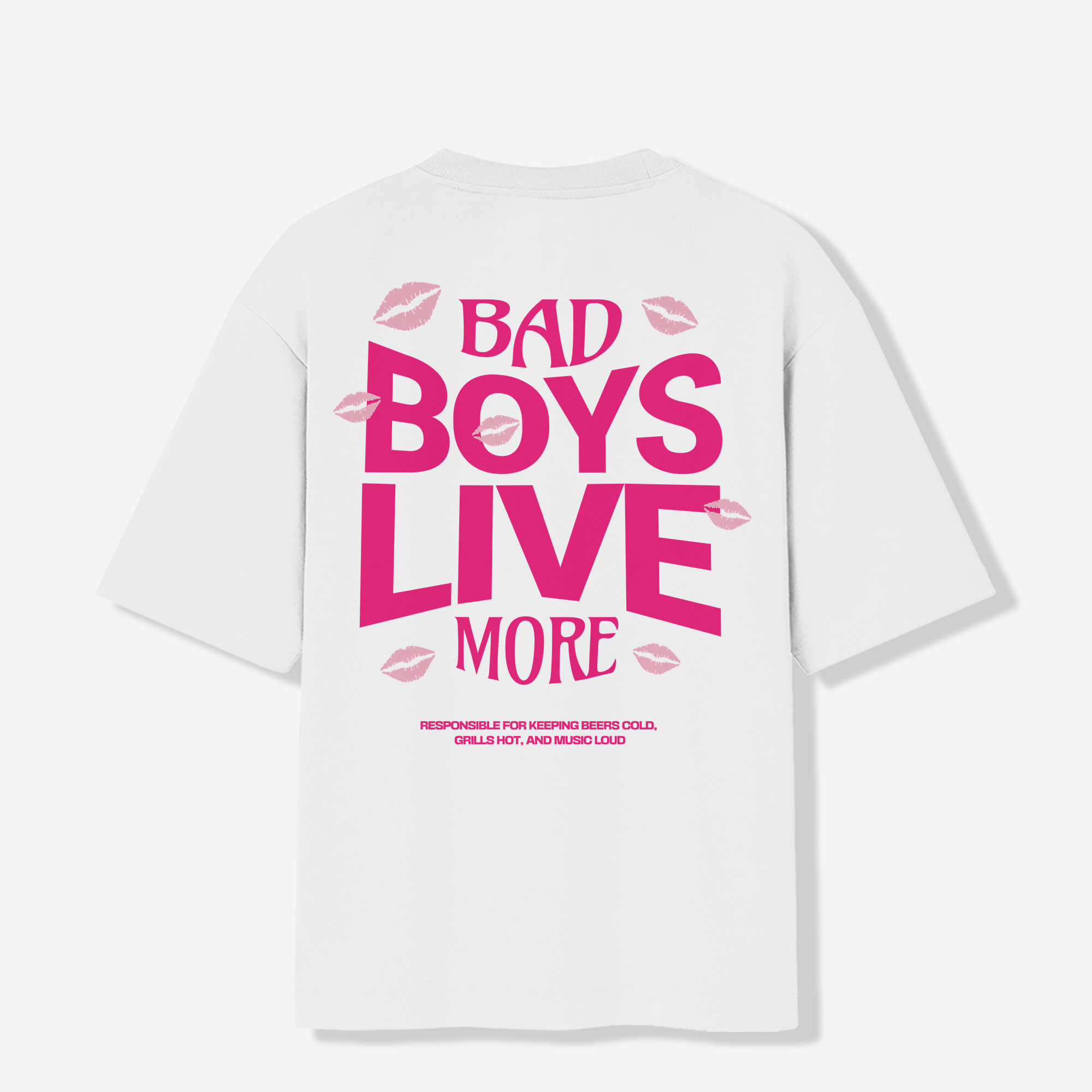 Live More — Bad Boys Edition Oversized Tee