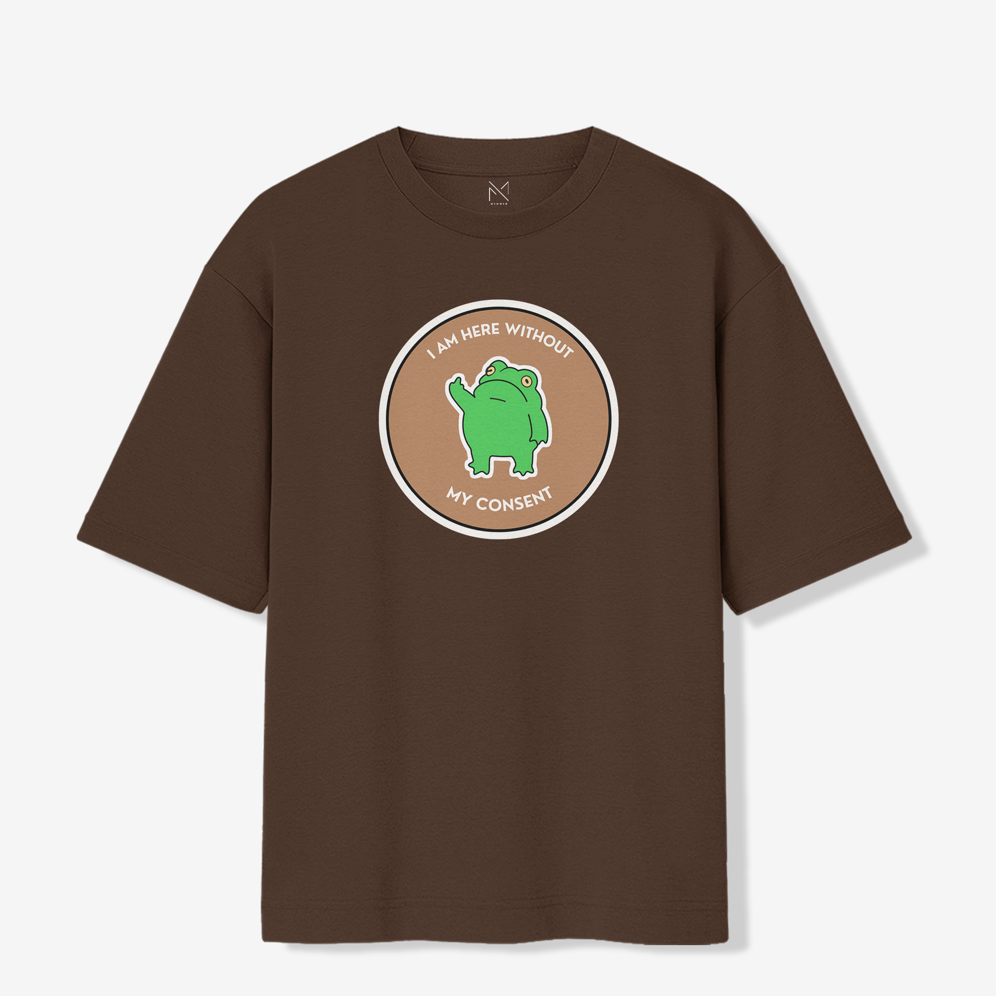 I am here without my consent - Oversized Premium T-shirt