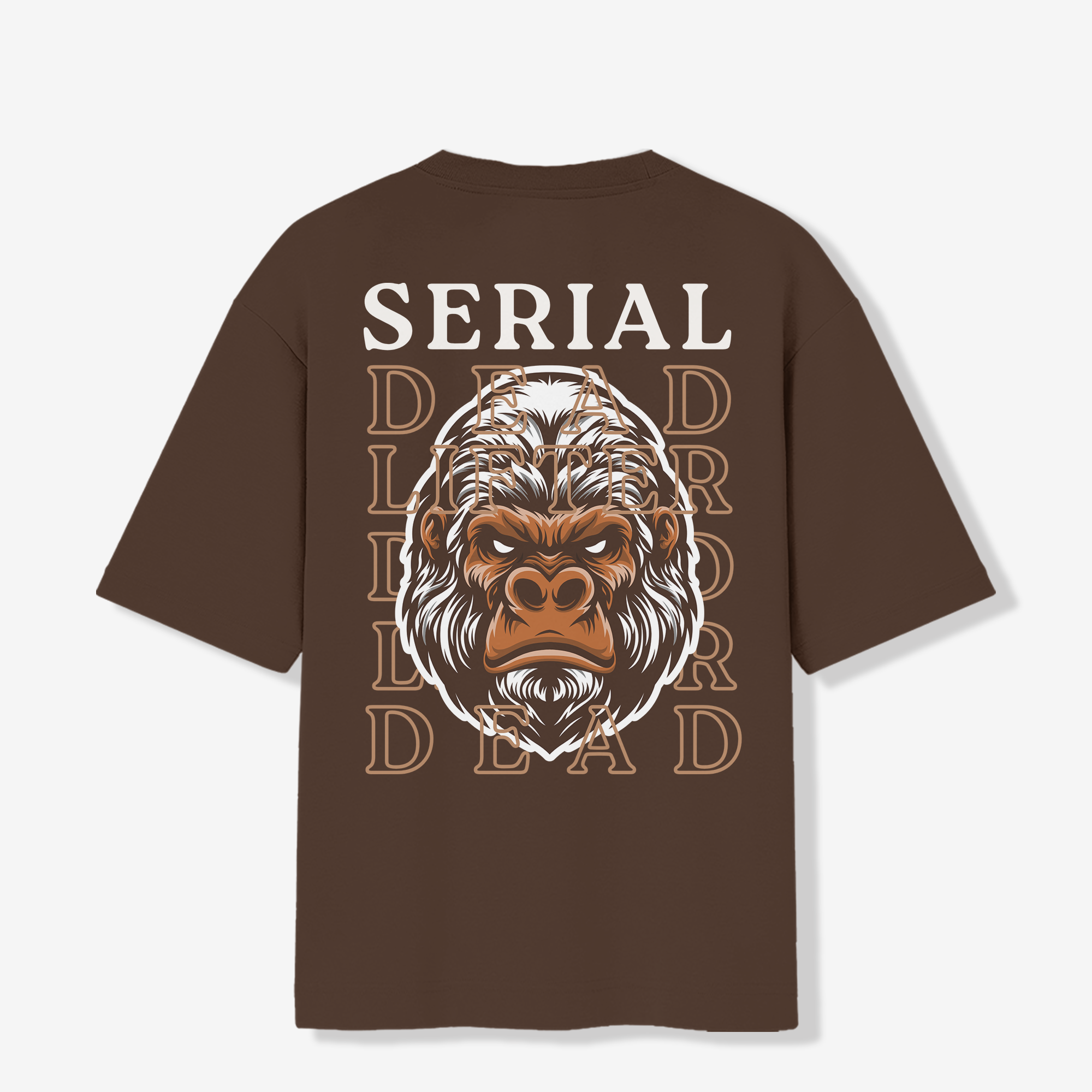 Serial Deadlifter - Oversized Premium T-shirt