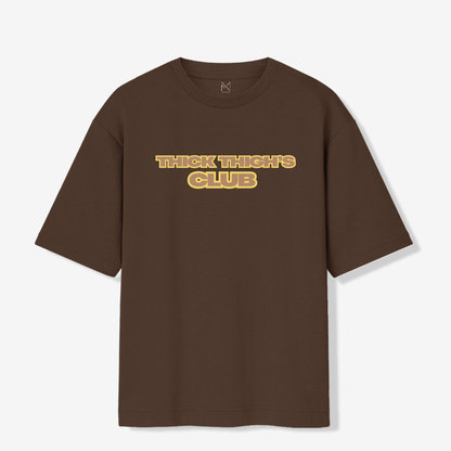 Thick Thigs Club - Oversized Premium T-shirt