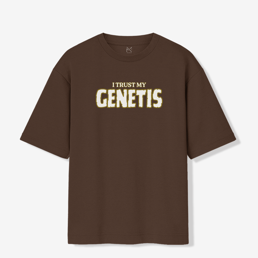 I Trust My Genetis - Oversized Premium T-shirt